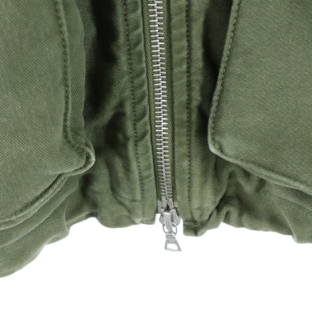 DRIES VAN NOTEN(ドリスヴァンノッテン) Overdyed Cargo Jacket カーゴジャケット カーキ