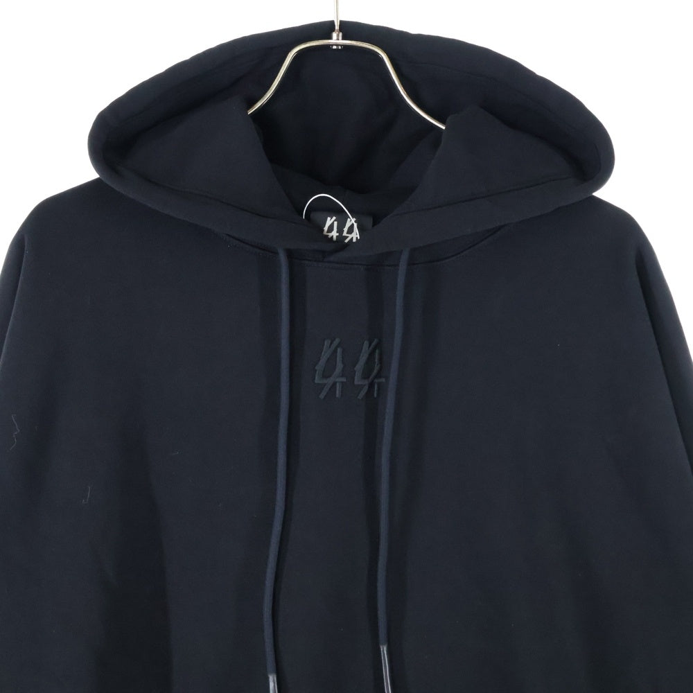 44 LABEL GROUP(フォーティーフォーレーベルグループ) 44 Label Group 25SS Hoodie プルオーバースウェットパーカー フーディー ブラック B0030576