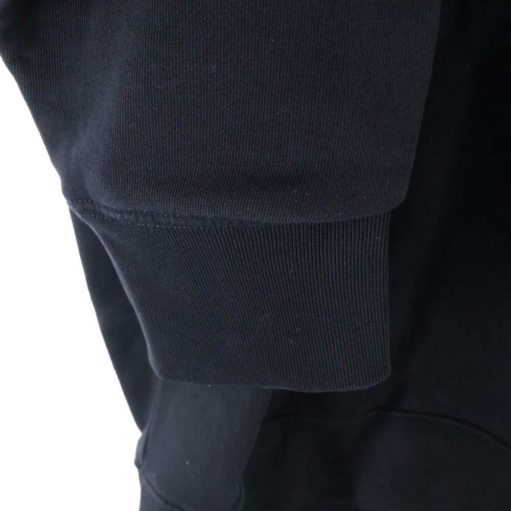 44 LABEL GROUP(フォーティーフォーレーベルグループ) 44 Label Group 25SS Hoodie プルオーバースウェットパーカー フーディー ブラック B0030576