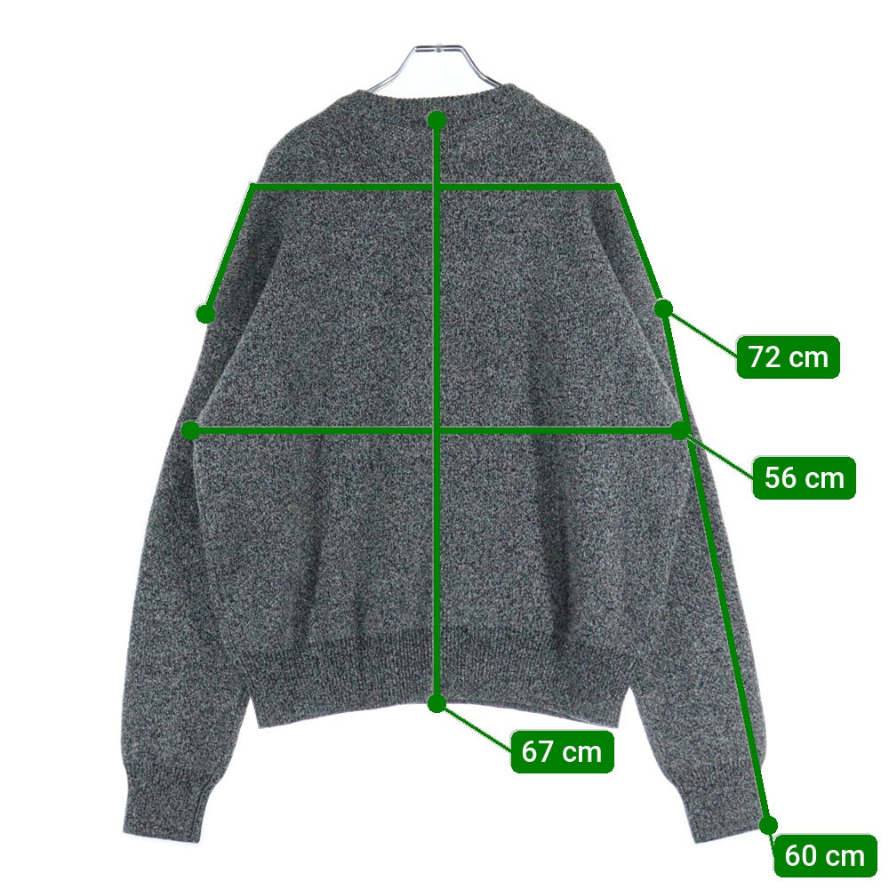 FEAR OF GOD ESSENTIALS(フィアオブゴッド エッセンシャルズ) KNIT SWEATER クルーネックニットセーター グレー