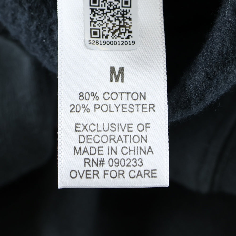 FEAR OF GOD ESSENTIALS(フィアオブゴッド エッセンシャルズ) SWEATSHIRT リフレクターロゴ クルーネックスウェットトレーナー ブラック