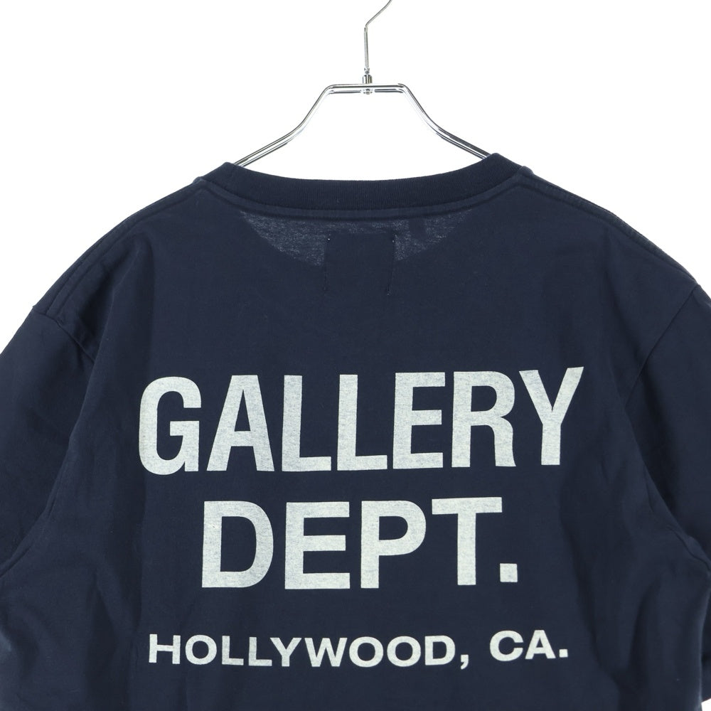 GALLERY DEPT.(ギャラリーデプト) Souvenir T-Shirt ロゴプリント半袖Tシャツ ネイビー