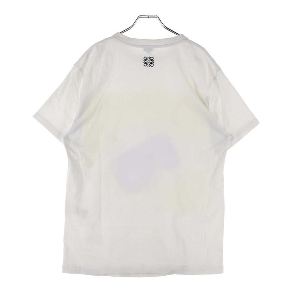 LOEWE(ロエベ) Soap Printed T-Shirt ソープ 石鹸 アナグラム刺繍 半袖Tシャツ ホワイト S540Y22X19