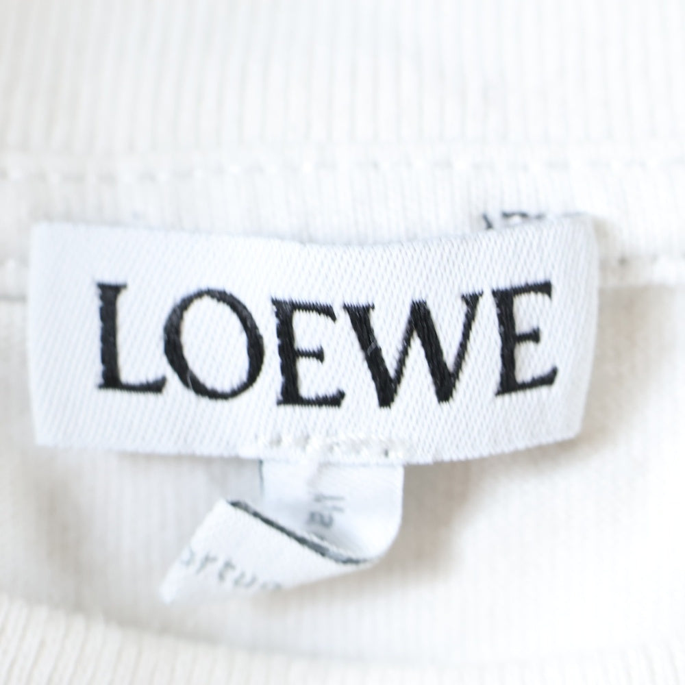 LOEWE(ロエベ) Soap Printed T-Shirt ソープ 石鹸 アナグラム刺繍 半袖Tシャツ ホワイト S540Y22X19