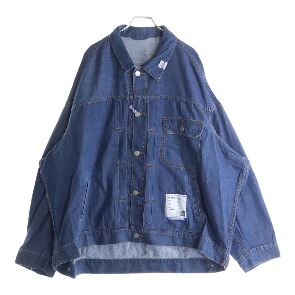 MIHARA YASUHIRO(ミハラヤスヒロ) Cotton Tencel Denim Jacket デニムジャケット 長袖デニムシャツ インディゴ I12BL001