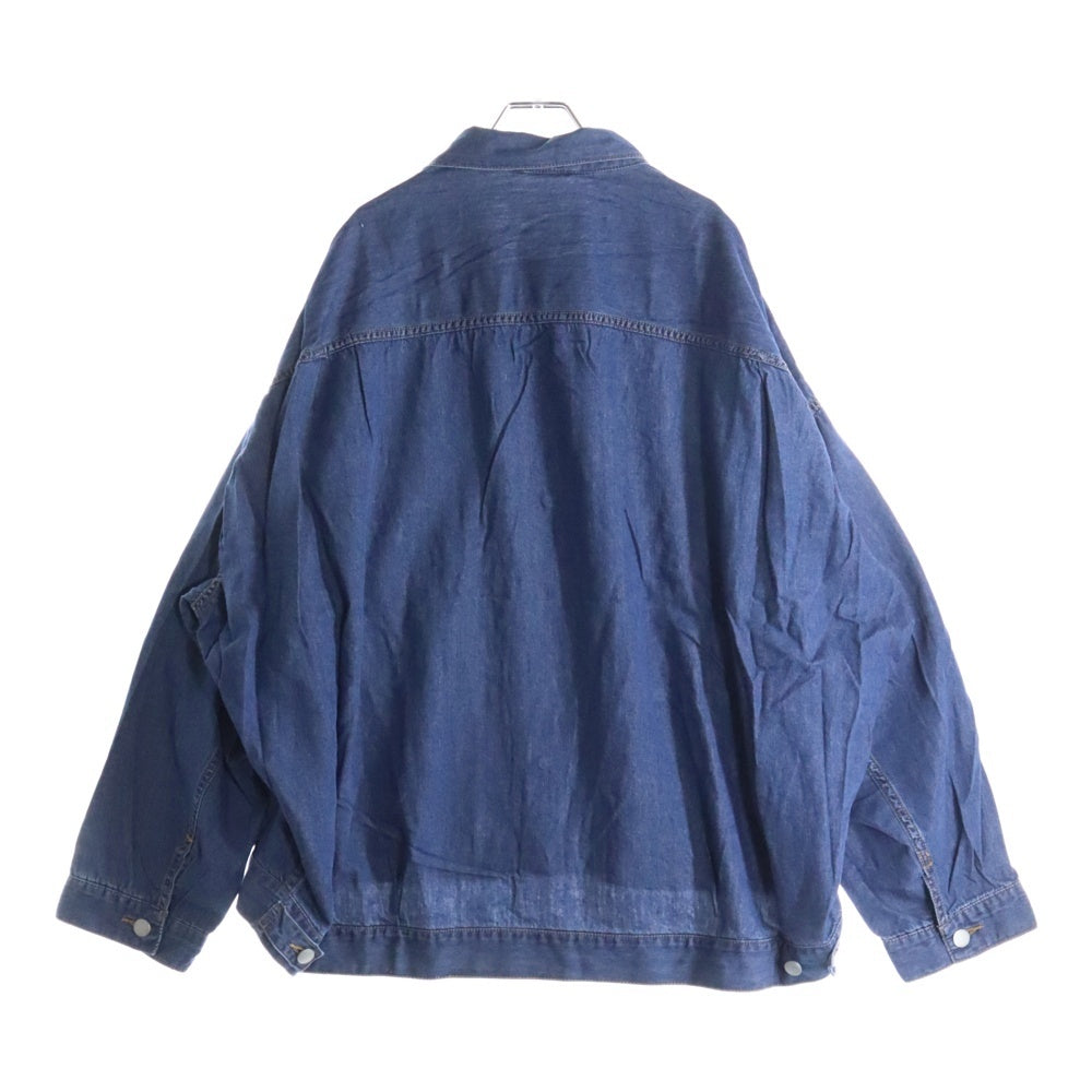 MIHARA YASUHIRO(ミハラヤスヒロ) Cotton Tencel Denim Jacket デニムジャケット 長袖デニムシャツ インディゴ I12BL001