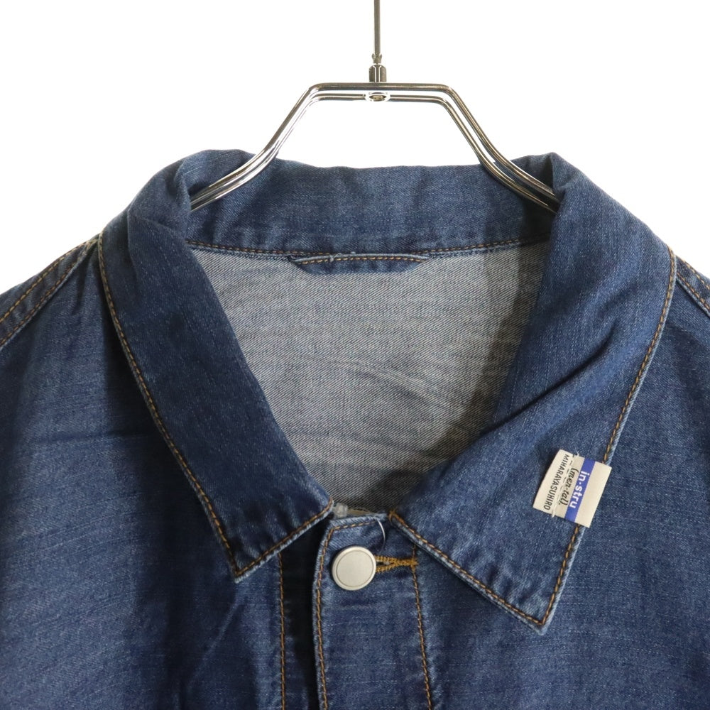 MIHARA YASUHIRO(ミハラヤスヒロ) Cotton Tencel Denim Jacket デニムジャケット 長袖デニムシャツ インディゴ I12BL001