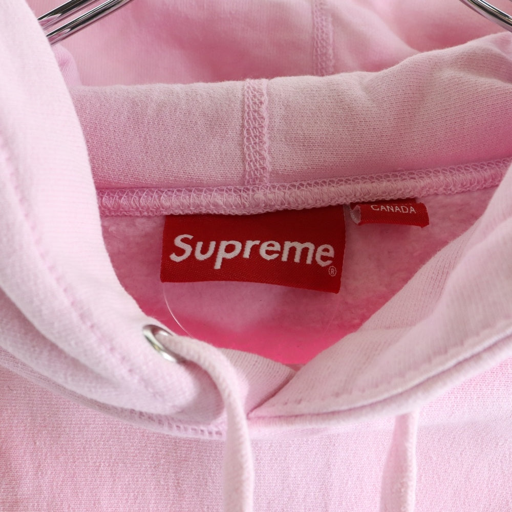 SUPREME(シュプリーム) 19AW Bandana Box Logo Hooded Sweatshirt バンダナボックスロゴ プルオーバースウェットパーカー フーディー ピンク