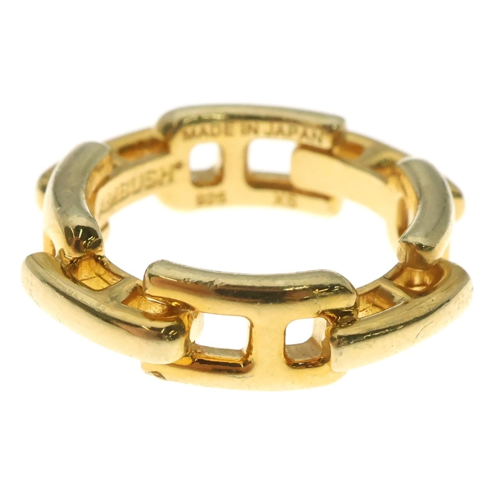 AMBUSH(アンブッシュ) 925 A CHAIN RING エー チェーン リング 指輪 ゴールド