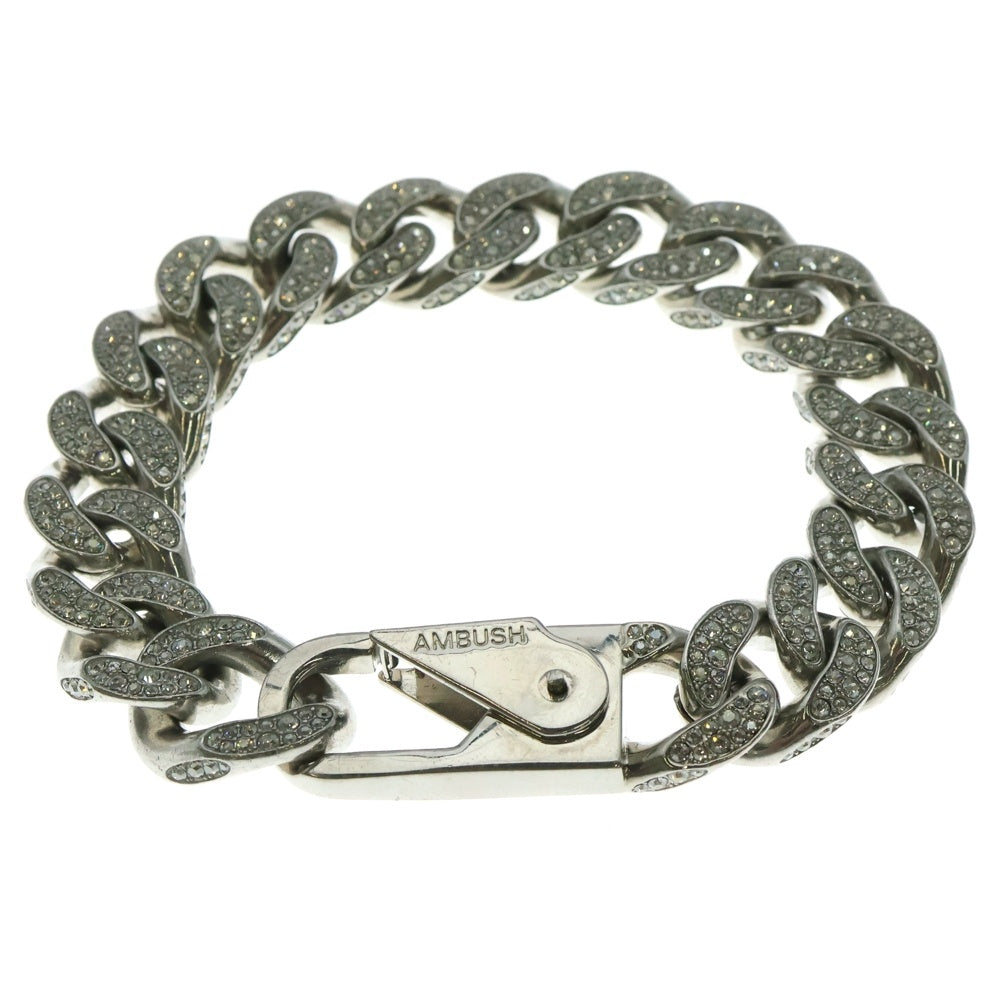 AMBUSH(アンブッシュ) STONE CHAIN BRACELET ストーン チェーン ブレスレット シルバー