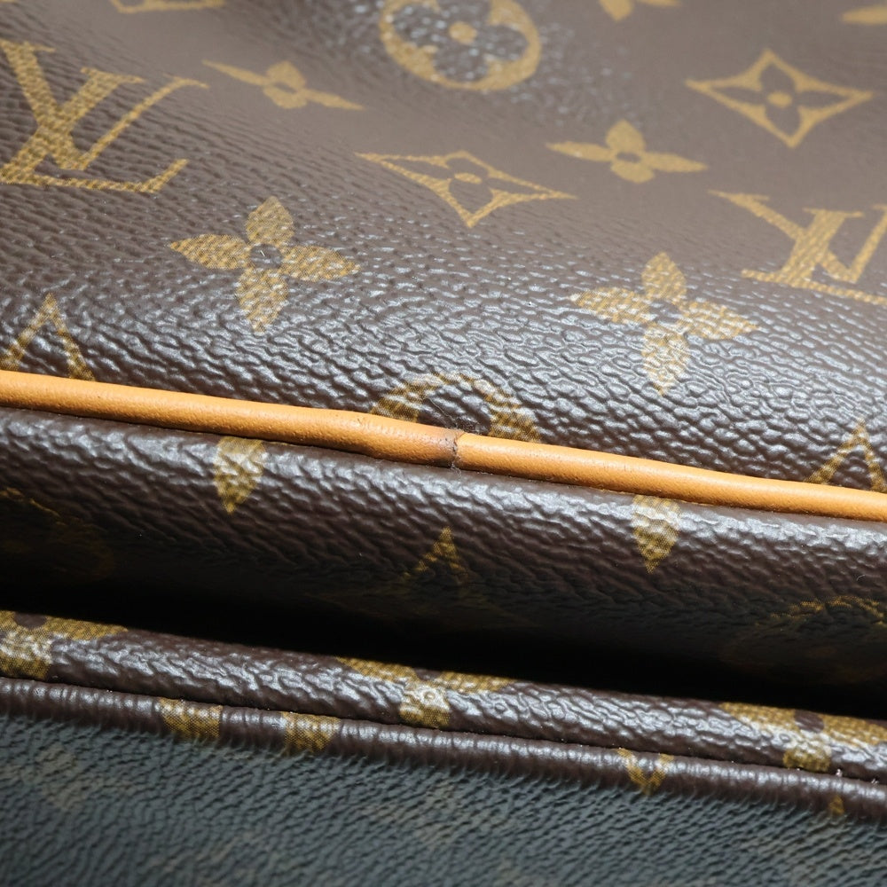 LOUIS VUITTON(ルイヴィトン) トリオ・バックパック コーティングキャンバスモノグラムバックパック リュック ブラウン M44658