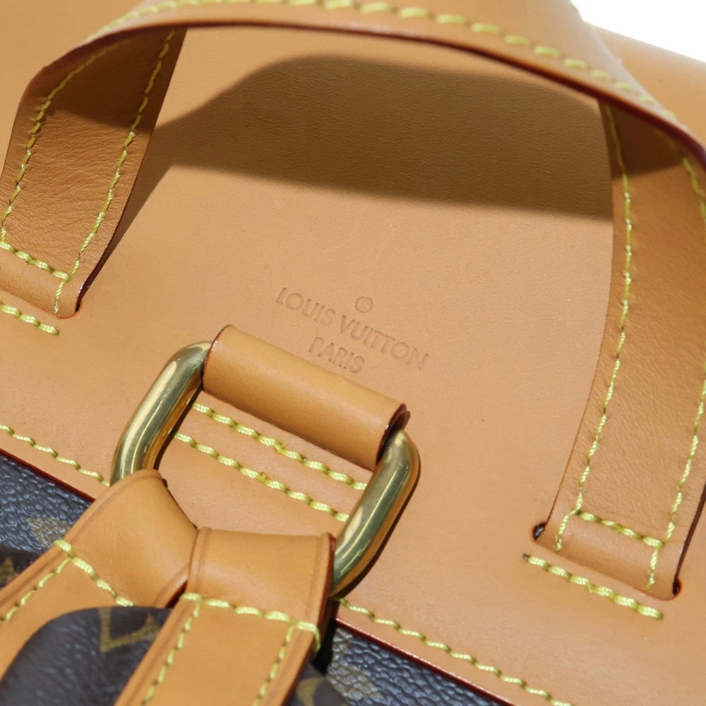 LOUIS VUITTON(ルイヴィトン) トリオ・バックパック コーティングキャンバスモノグラムバックパック リュック ブラウン M44658