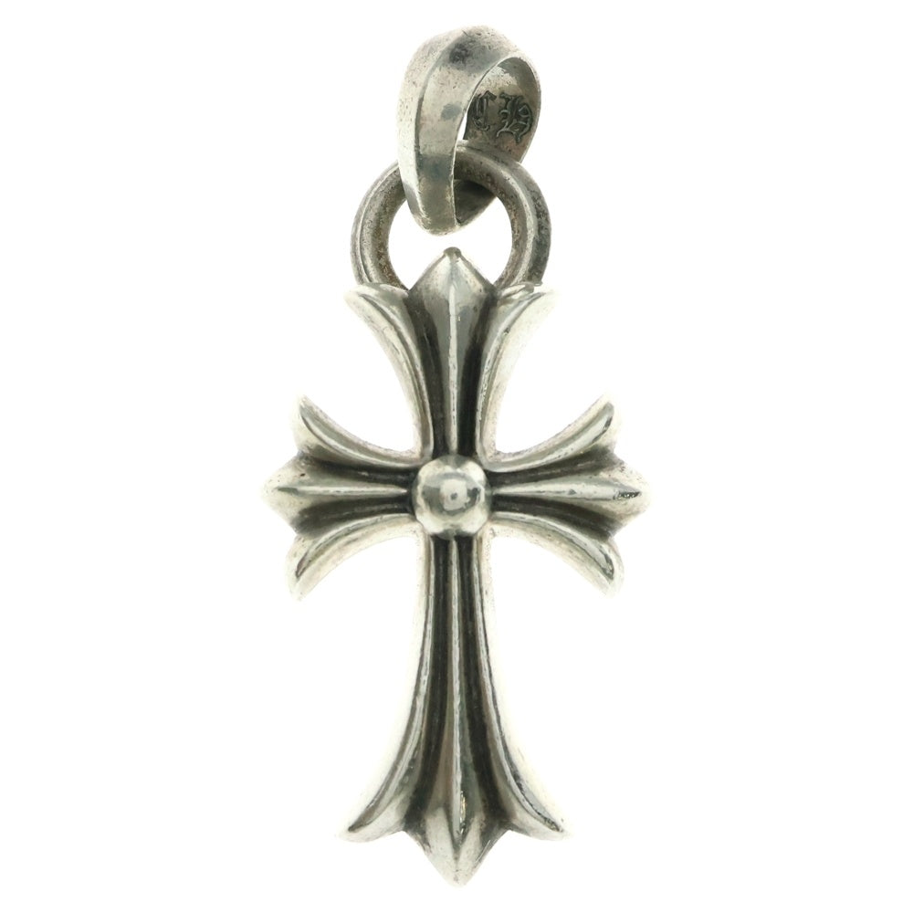 CHROME HEARTS(クロムハーツ) CH CRS SML W/BALE Wベイル スモールCHクロス ペンダントトップ シルバー BCA218