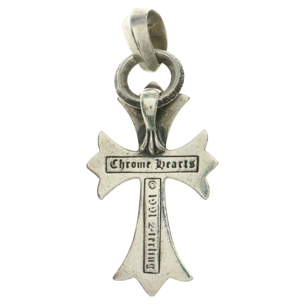 CHROME HEARTS(クロムハーツ) CH CRS SML W/BALE Wベイル スモールCHクロス ペンダントトップ シルバー BCA218