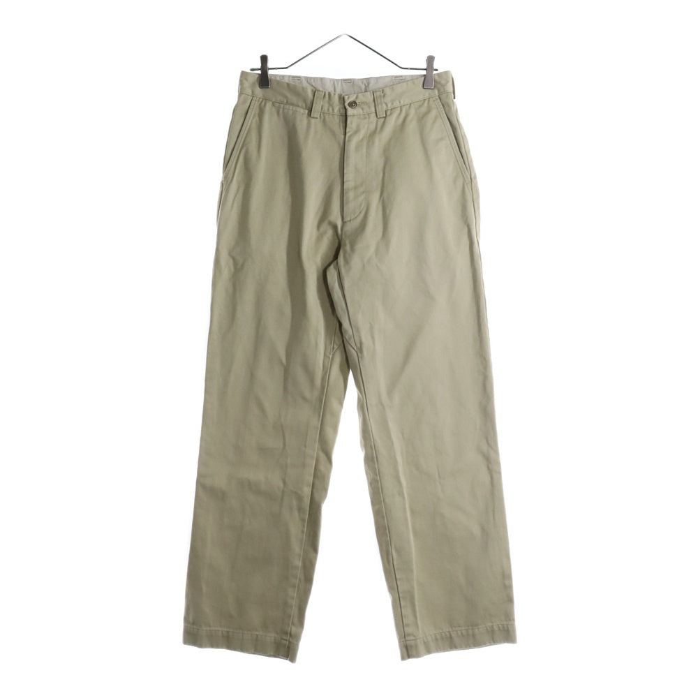 nanamica(ナナミカ) Wide Straight Chino Pants チノパンツ ベージュ S25SC079
