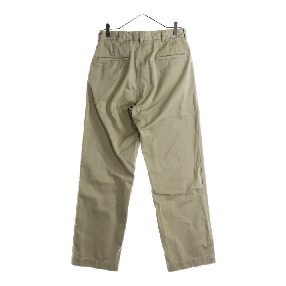 nanamica(ナナミカ) Wide Straight Chino Pants チノパンツ ベージュ S25SC079