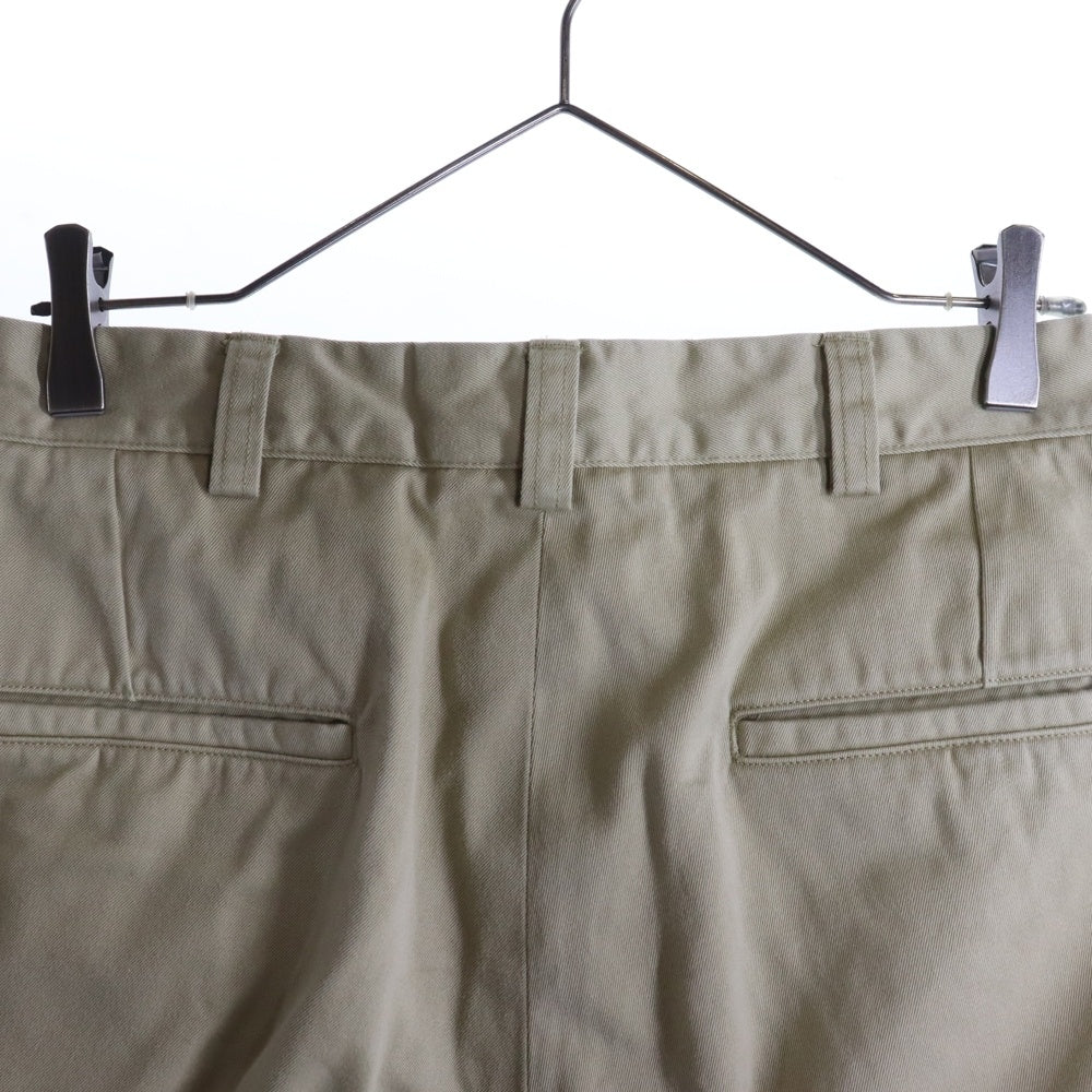 nanamica(ナナミカ) Wide Straight Chino Pants チノパンツ ベージュ S25SC079