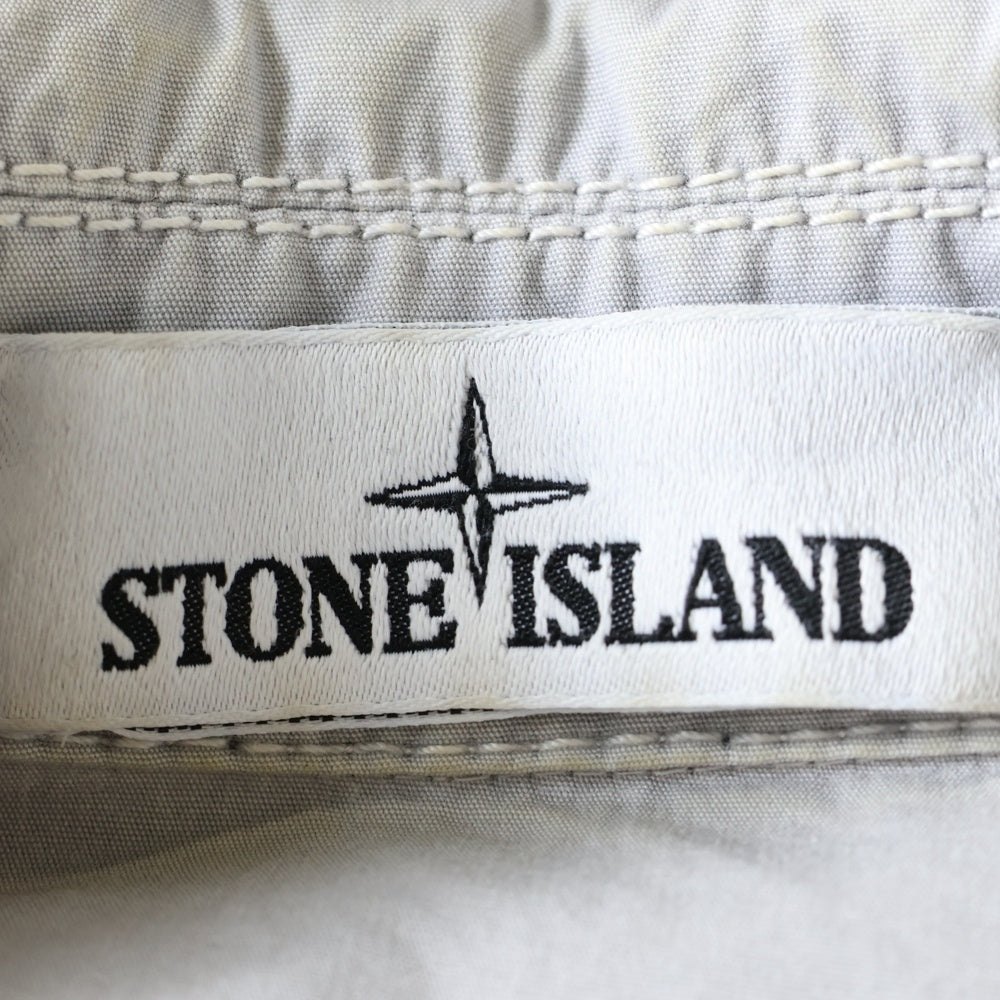 STONE ISLAND(ストーンアイランド) 2 Pocket Shirt Jacket 2ポケット ダブルジップアップシャツジャケット グレー 7515113WN