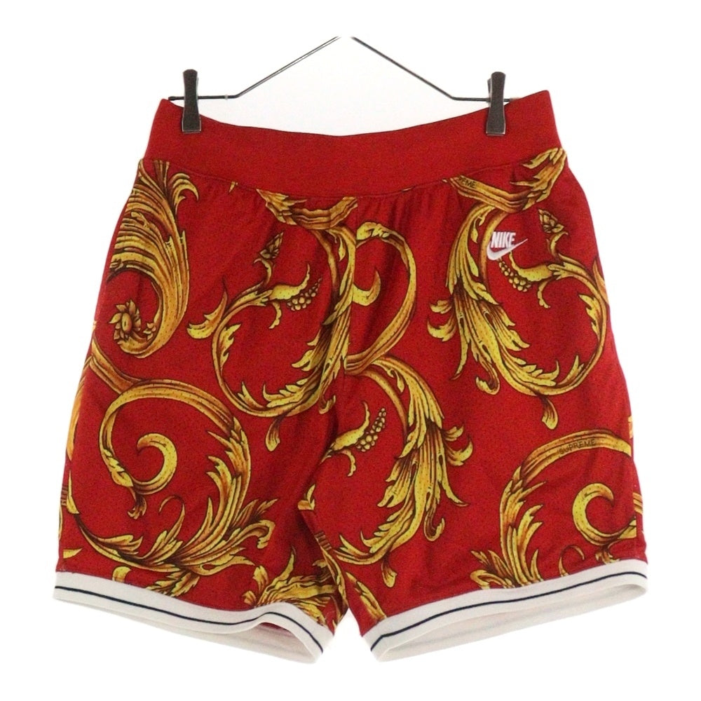 SUPREME(シュプリーム) 14SS ×NIKE Basketball Shorts ナイキ バスケットボールショーツ ハーフパンツ レッド 648794-657