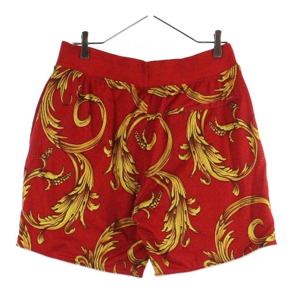 SUPREME(シュプリーム) 14SS ×NIKE Basketball Shorts ナイキ バスケットボールショーツ ハーフパンツ レッド 648794-657