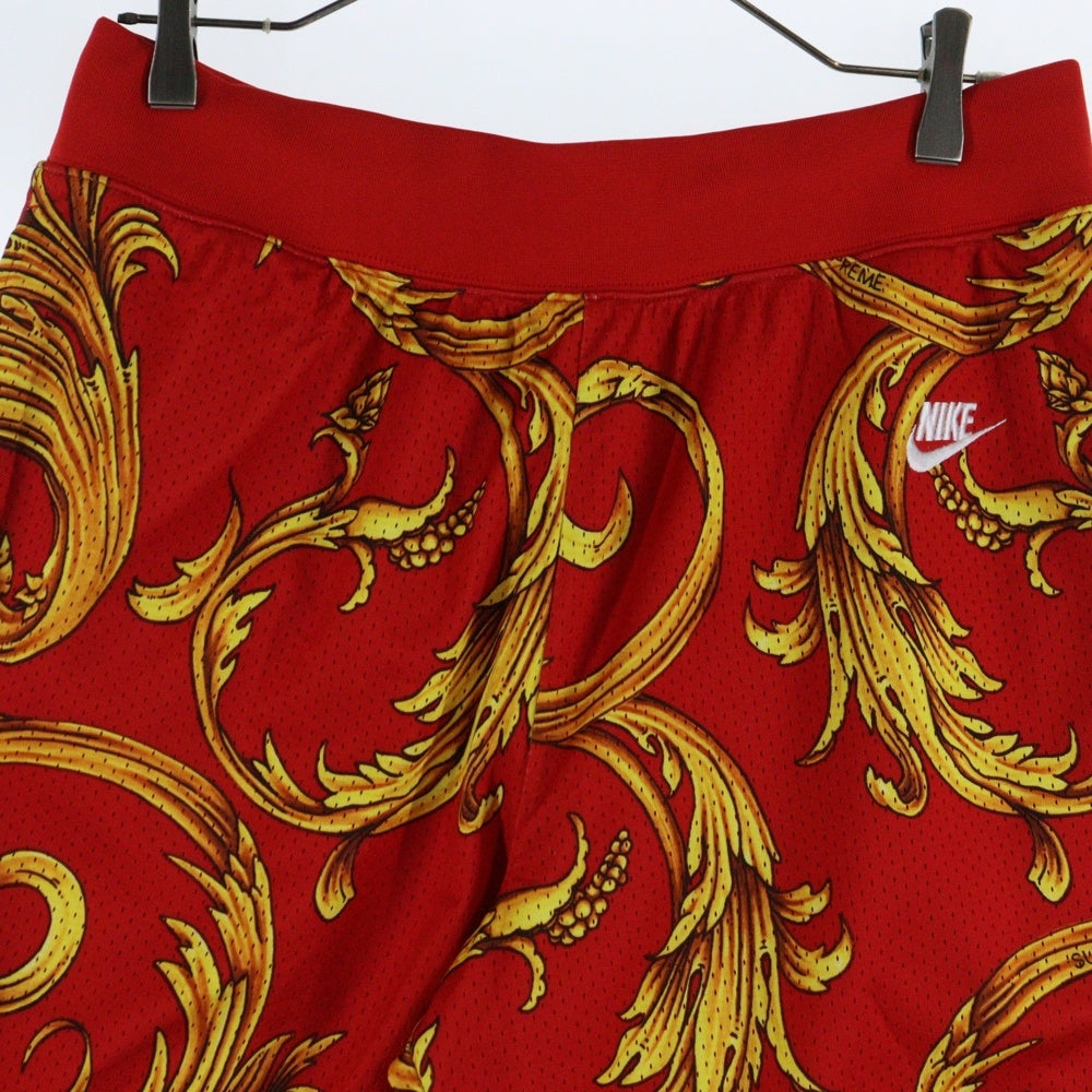 SUPREME(シュプリーム) 14SS ×NIKE Basketball Shorts ナイキ バスケットボールショーツ ハーフパンツ レッド 648794-657