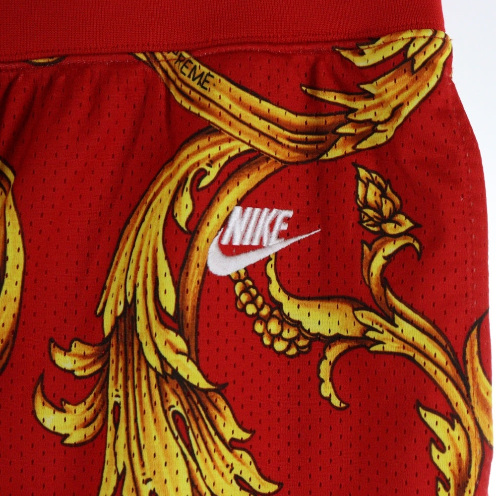 SUPREME(シュプリーム) 14SS ×NIKE Basketball Shorts ナイキ バスケットボールショーツ ハーフパンツ レッド 648794-657