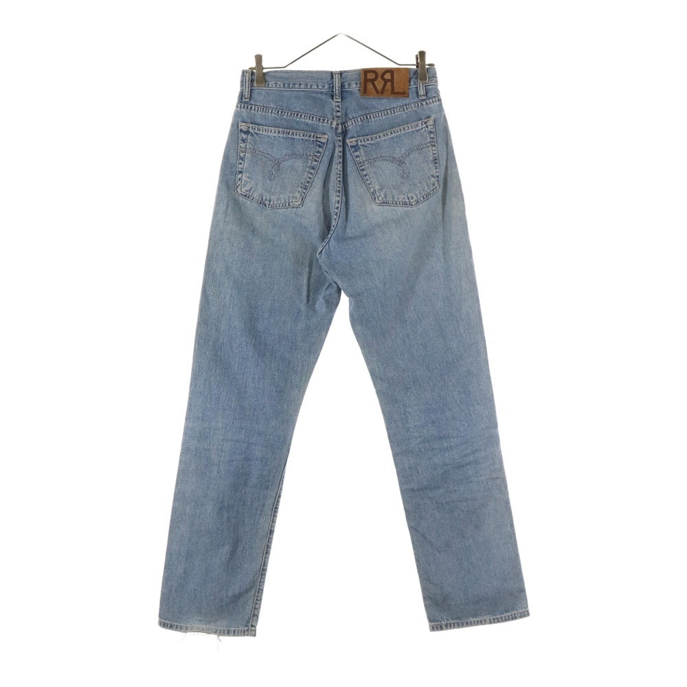 90s 初期 三ツ星 RRL USA製 ボタンフライ デニムパンツ W34 RRL(ダブルアールエル) 90S Denim Pants ボタンフライ デニムパンツ