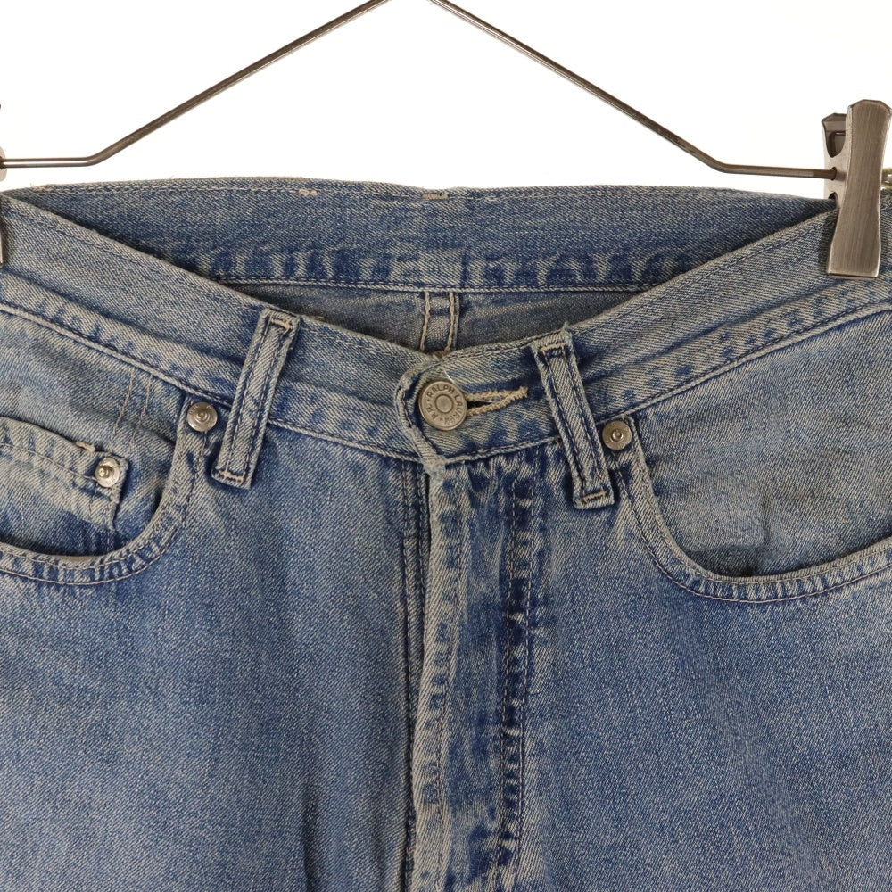 RRL(ダブルアールエル) 90S Denim Pants ボタンフライ デニムパンツ ストレートジーンズ インディゴ C-TK 1247