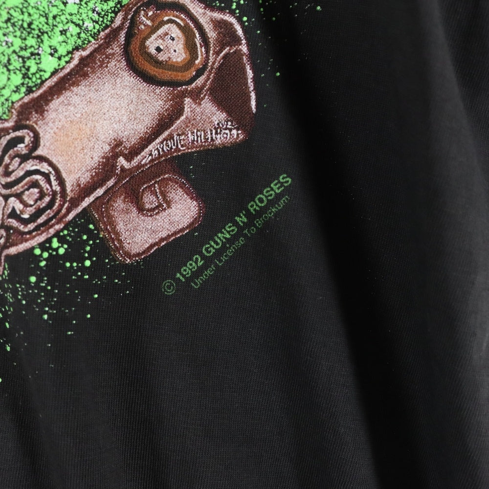 VINTAGE(ヴィンテージ) 90S GUNS N' ROSES USE YOUR ILLUSION TOUR ガンズ・アンド・ローゼズ 半袖Tシャツ グレー