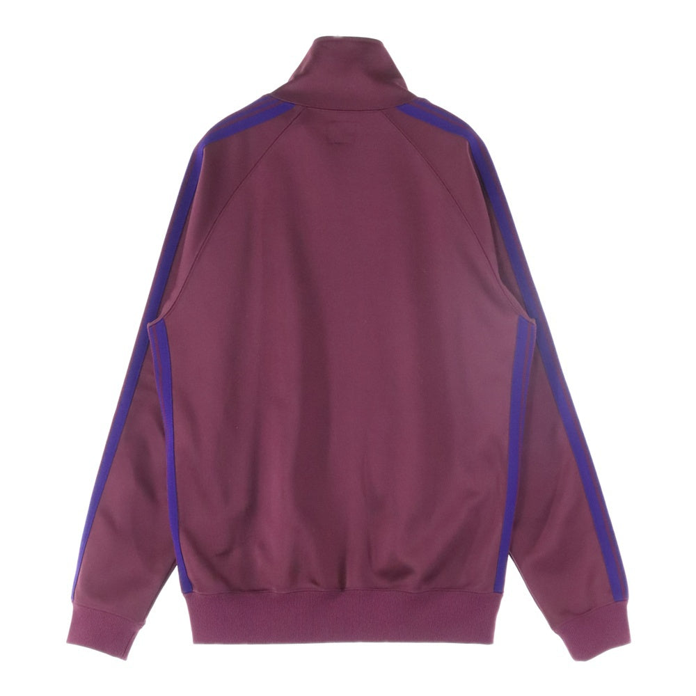 Needles(ニードルス) 24SS Track Jacket ロゴ刺繍 トラックジャケット バーガンディ NS244