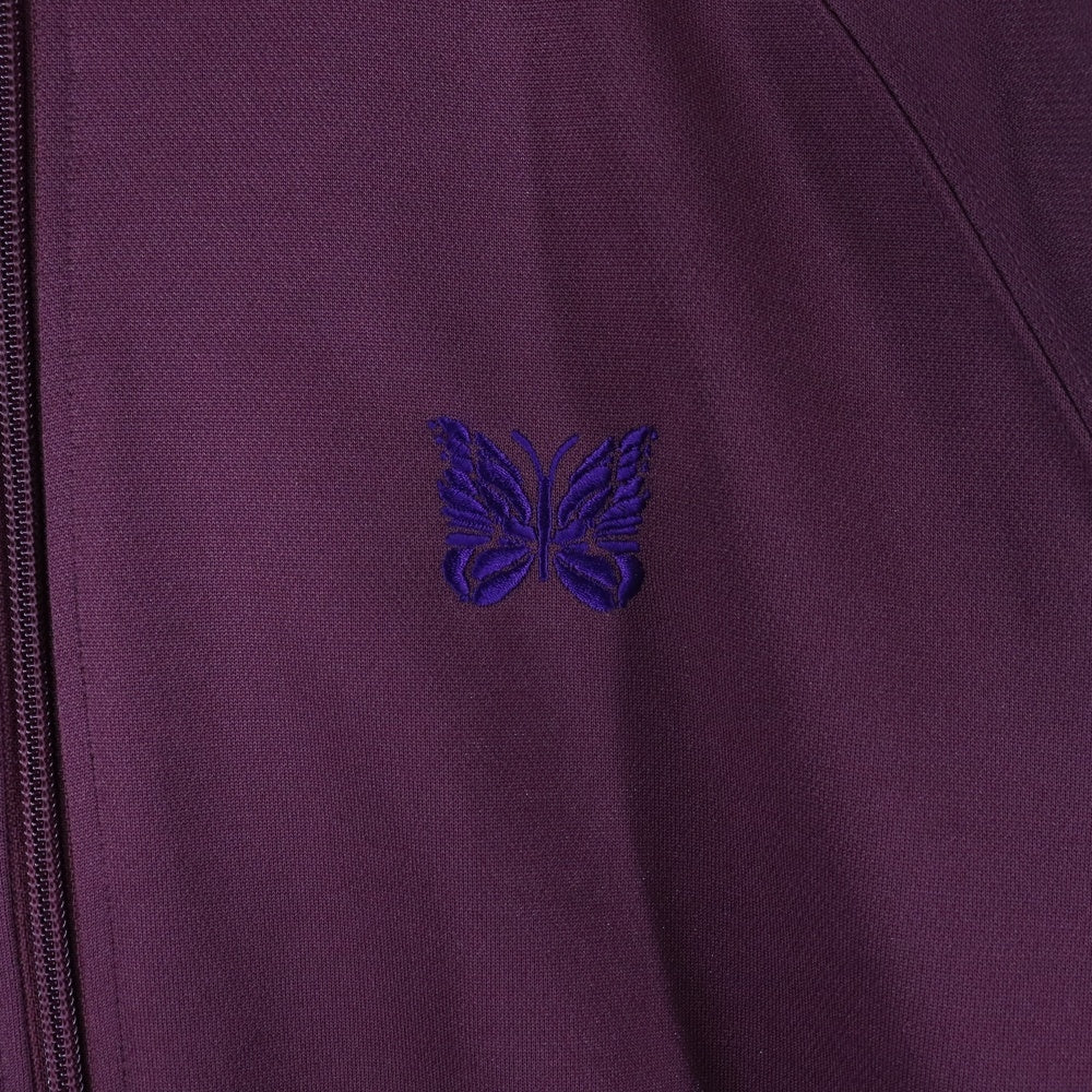 Needles(ニードルス) 24SS Track Jacket ロゴ刺繍 トラックジャケット バーガンディ NS244