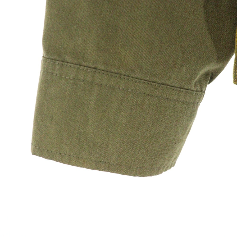 HUF(ハフ) ABERDEEN ZIP FLANNEL ジップアップ チェックジャケット ベージュ