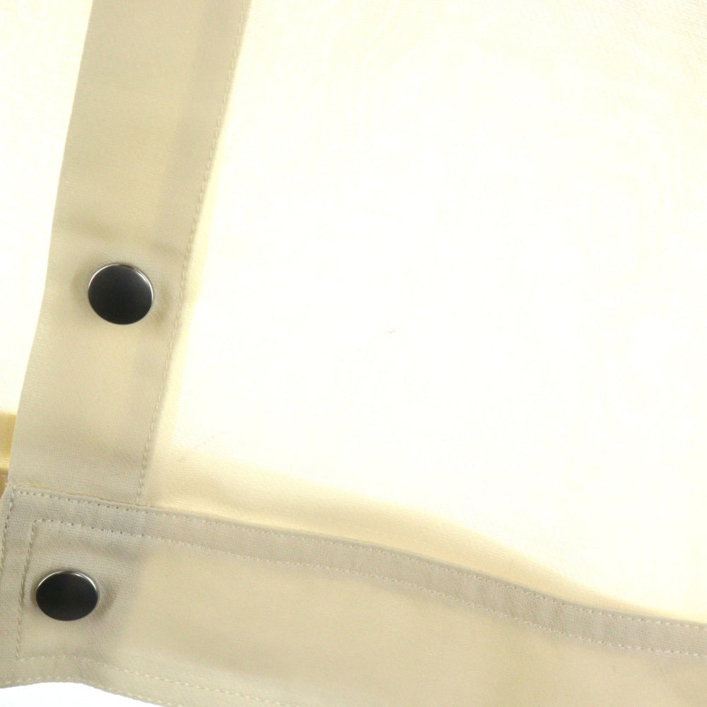 Rick Owens(リックオウエンス) SLEEVELESS JUMBO SHIRT ジャンボ ノースリーブシャツ アイボリー RP01B4725-OR