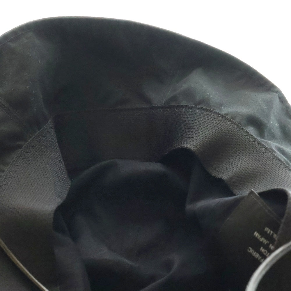 KIJIMA TAKAYUKI(キジマタカユキ) ナイロン バケットハット 帽子 ブラック 222601