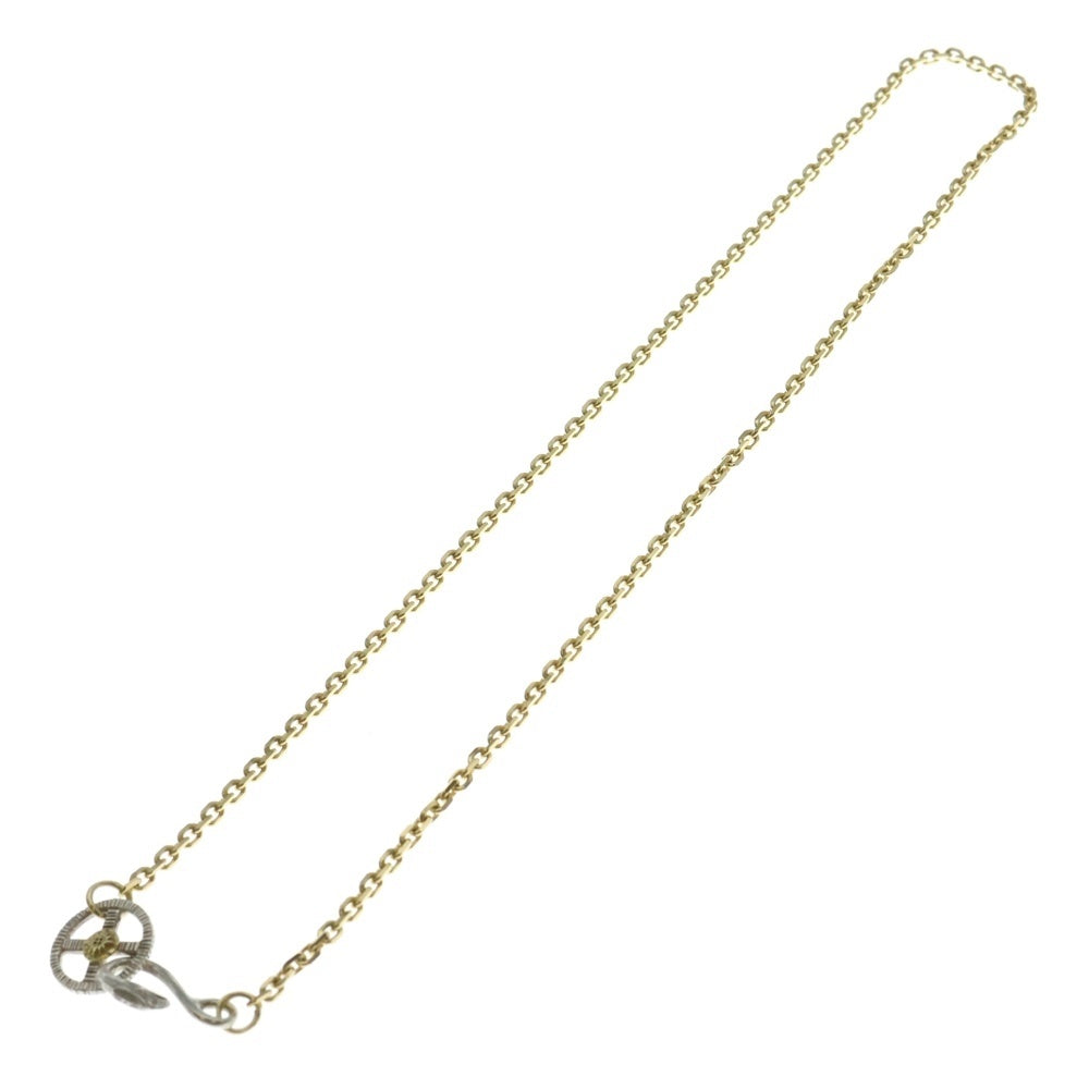 REDMAN(レッドマン) シルバーイーグルフック メタルホイール カスタム ゴールドチェーン ネックレスチェーン シルバー/ゴールド