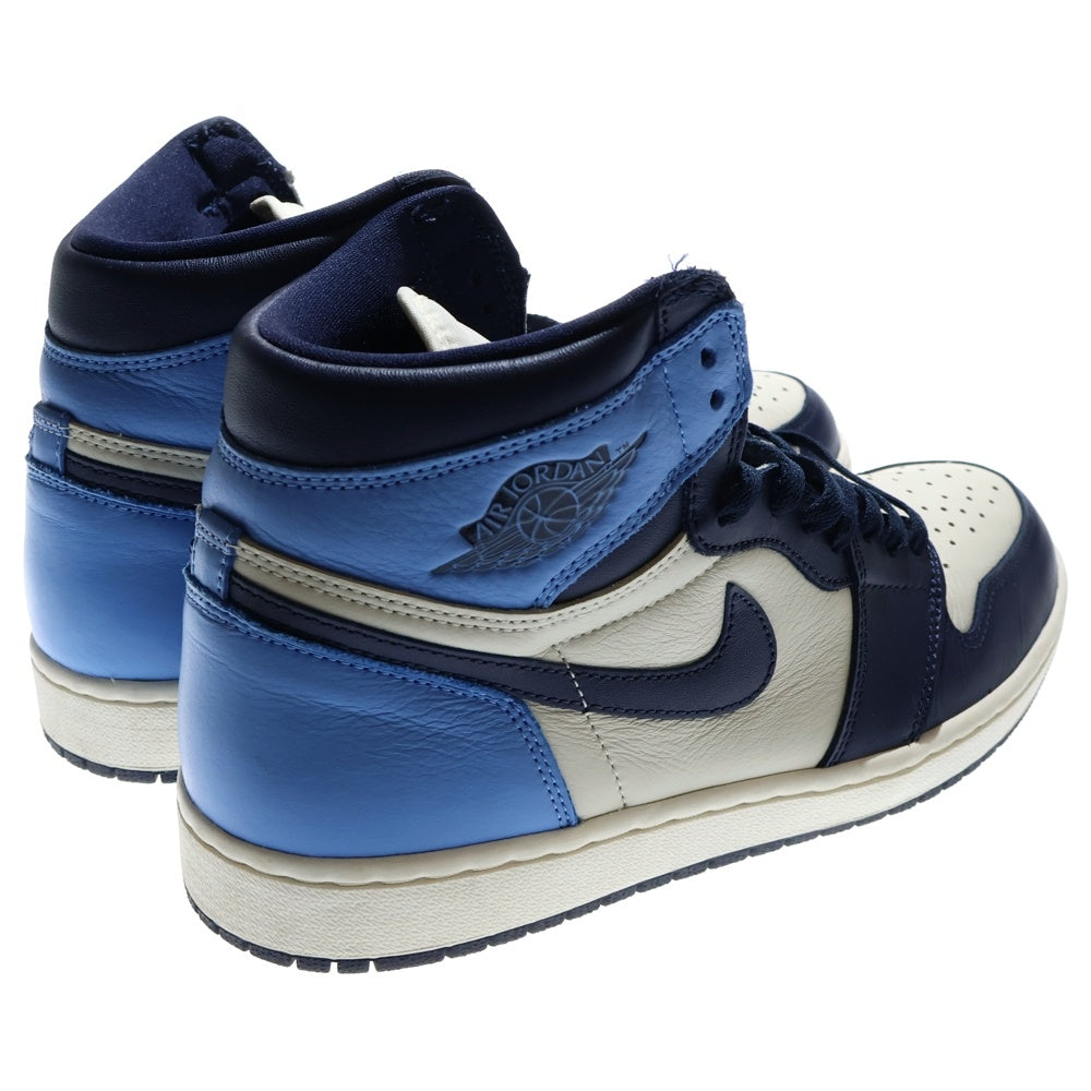 NIKE(ナイキ) AIR JORDAN1 RETRO HIGH OG OBSIDIAN UNIVERSITY BLUE