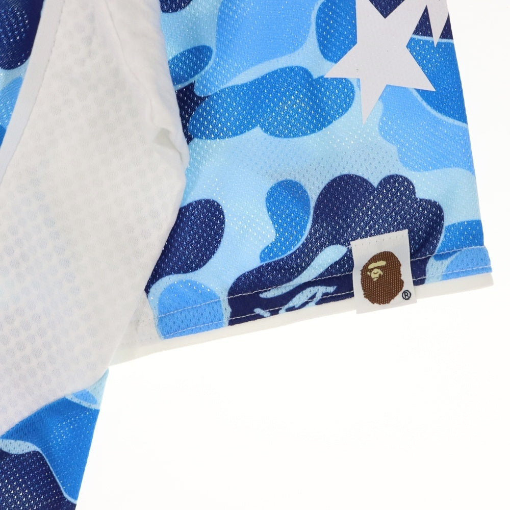 adidas(アディダス) ×A BATHING APE FB Jersey アベイシングエイプ 総柄半袖Tシャツ メッシュジャージー マルチ KA0040