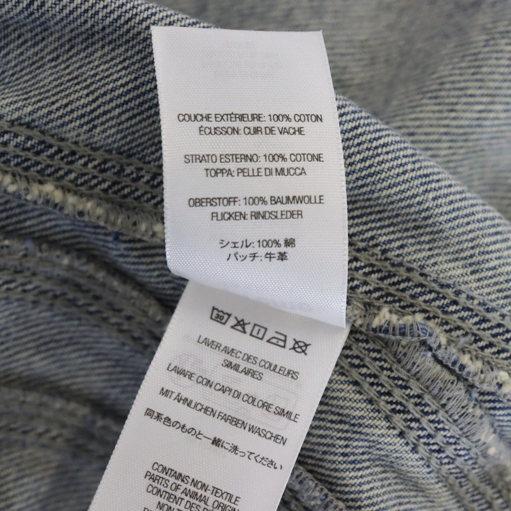 SUPREME(シュプリーム) 24SS S Logo Denim Trucker Jacket Sロゴ デニムトラッカージャケット Gジャン インディゴ