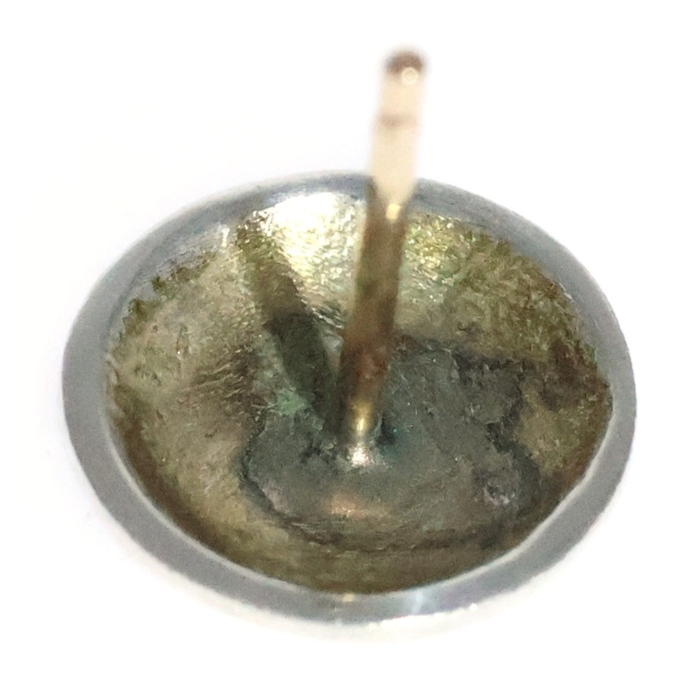 CHROME HEARTS(クロムハーツ) STUD CRSBLL 1DIA クロスボールスタッドピアス 1ダイヤ シルバー