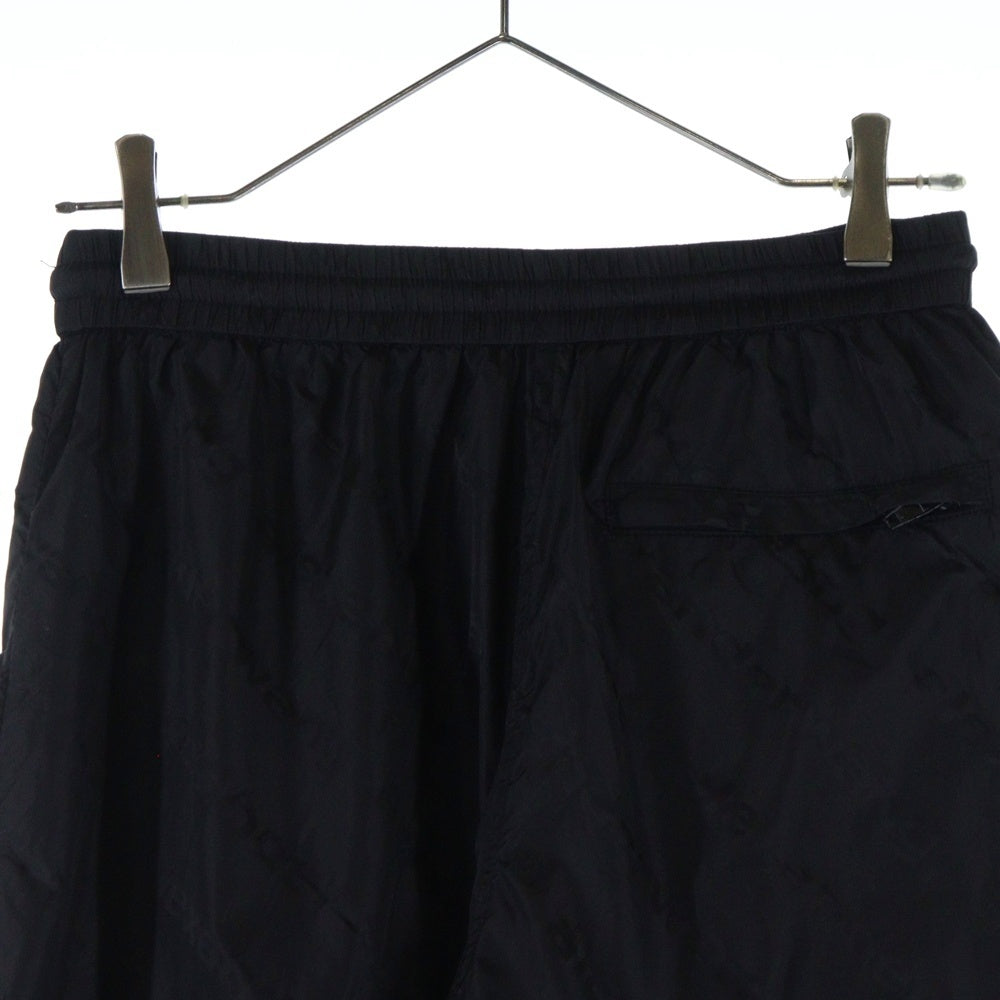 ALEXANDER WANG(アレキサンダーワン) Nylon Pants 総柄ナイロンパンツ ブラック