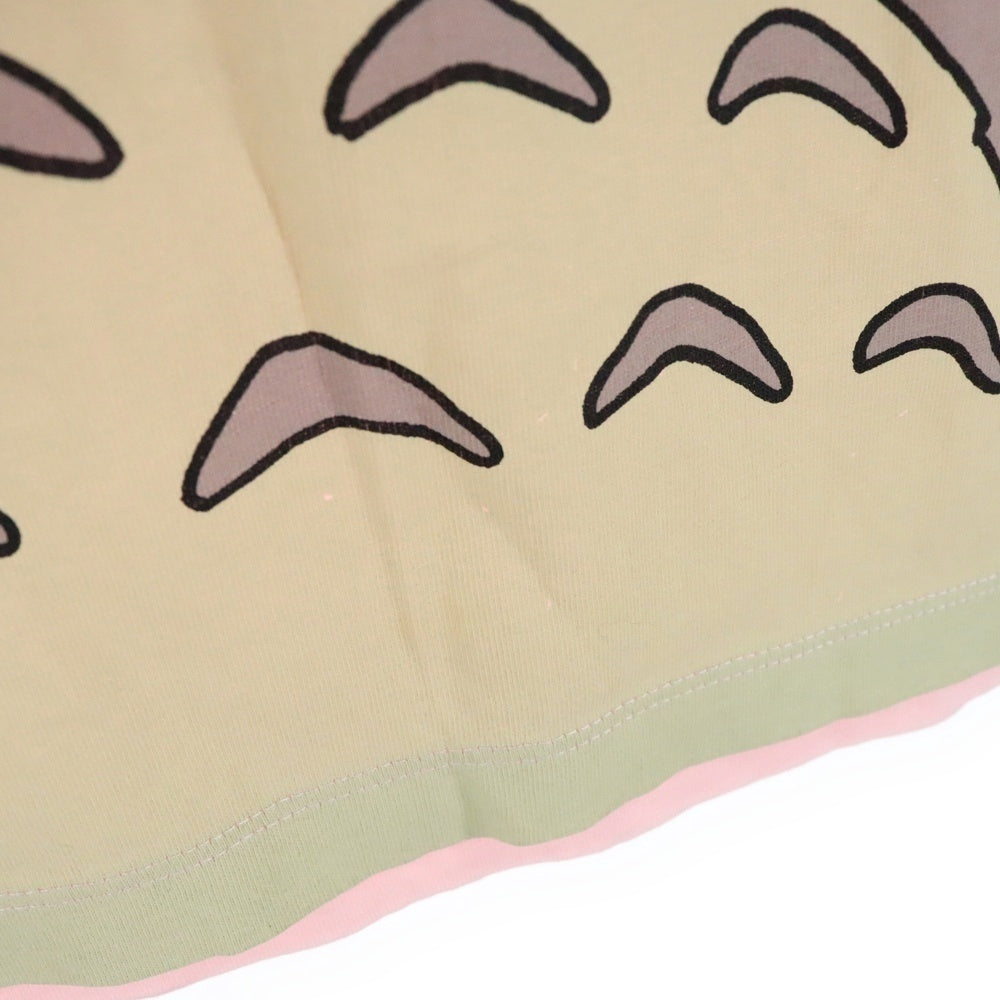LOEWE(ロエベ) ×STUDIO GHIBLI Totoro T-shirt スタジオジブリ となりのトトロ 刺繍半袖Tシャツ ピンク S848Y22X02