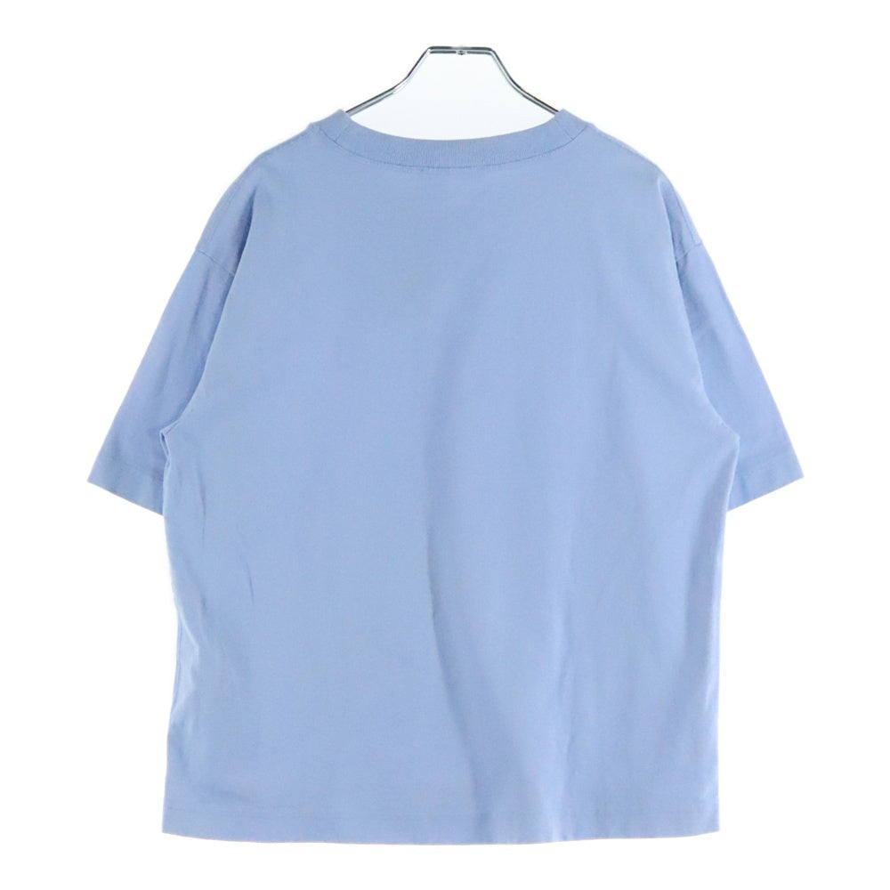 Acne Studios(アクネ ストゥディオズ) T-Shirt ロゴプリント 半袖Tシャツ ブルー AL0135-