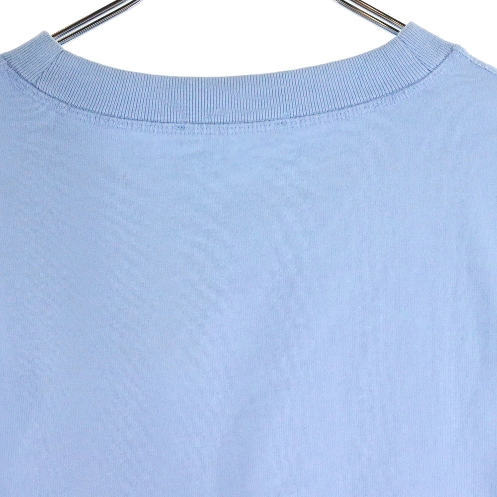 Acne Studios(アクネ ストゥディオズ) T-Shirt ロゴプリント 半袖Tシャツ ブルー AL0135-