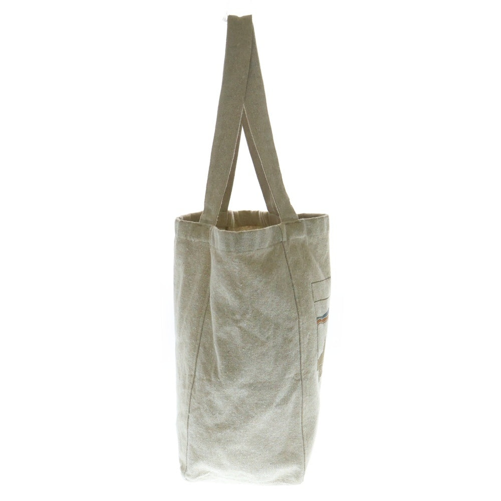 PATAGONIA(パタゴニア) TOTE BAG トートバッグ フロントロゴ ベージュ