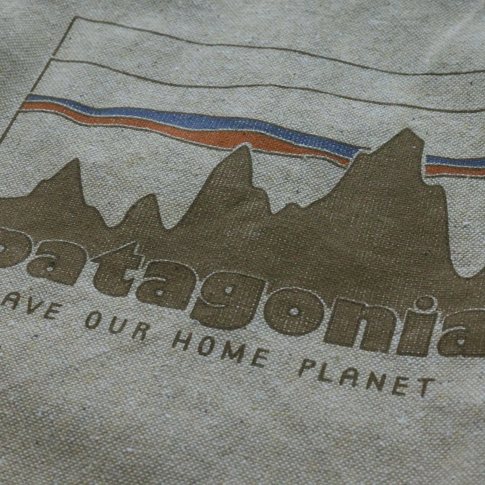 PATAGONIA(パタゴニア) TOTE BAG トートバッグ フロントロゴ ベージュ
