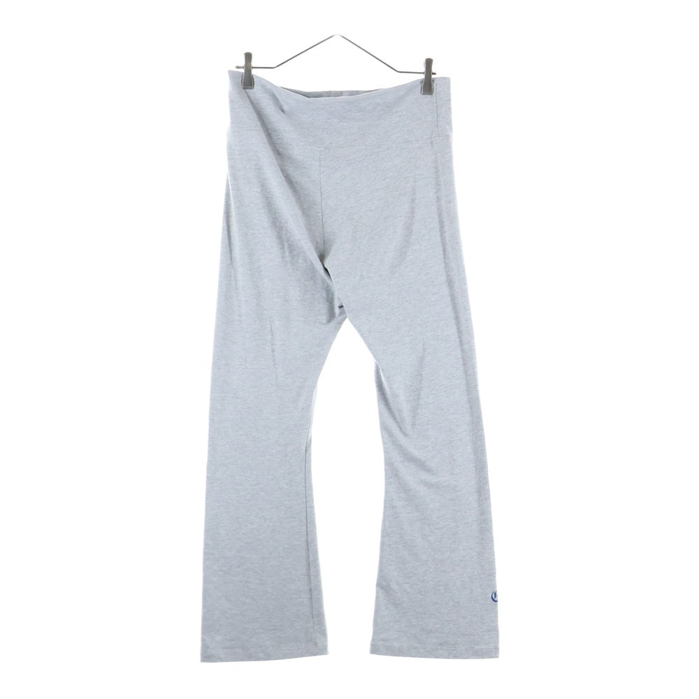 CHROME HEARTS(クロムハーツ) Y NOT CH Logo Print Flared Sweat Pants ロゴプリント フレアスウェットパンツ グレー