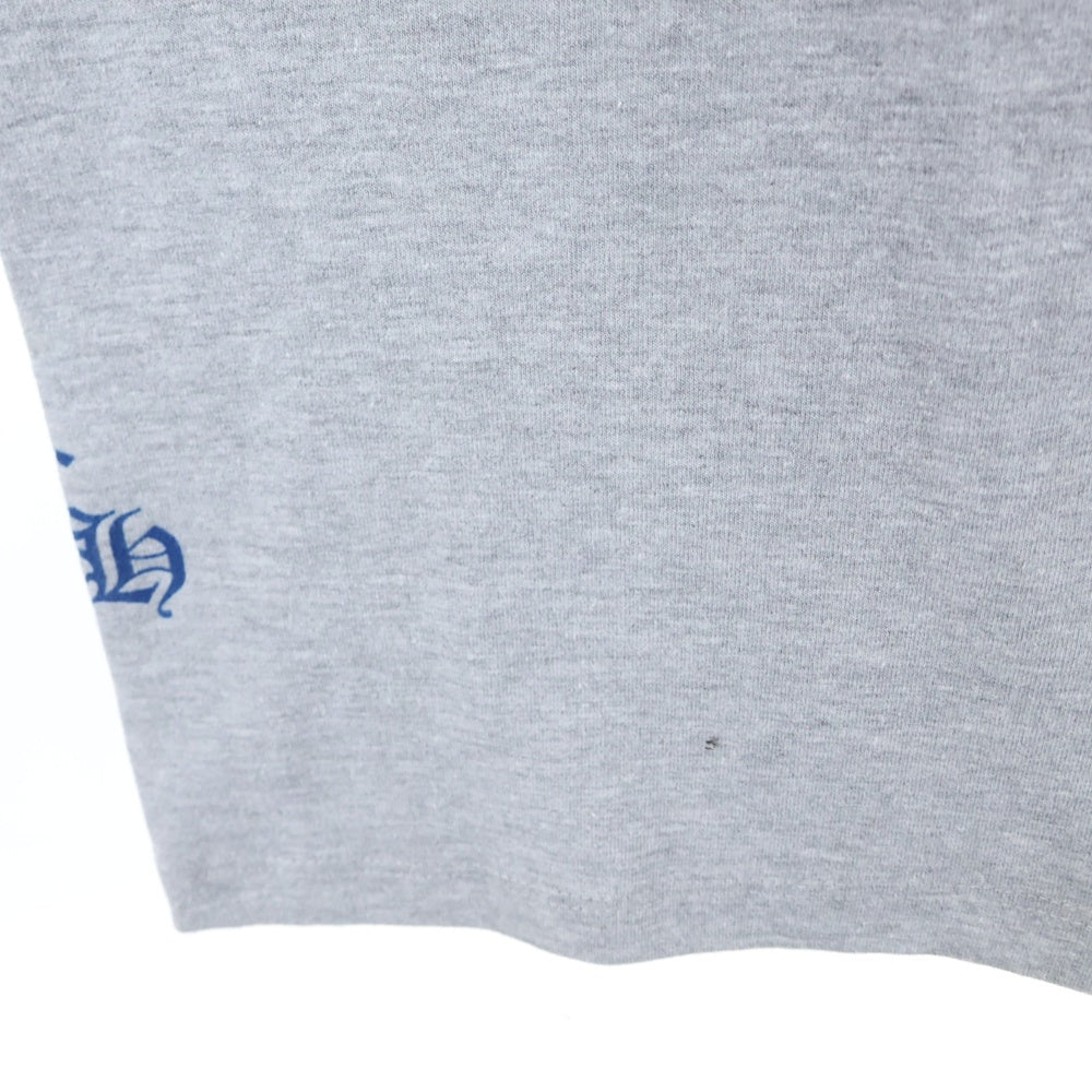 CHROME HEARTS(クロムハーツ) Y NOT CH Logo Print Flared Sweat Pants ロゴプリント フレアスウェットパンツ グレー