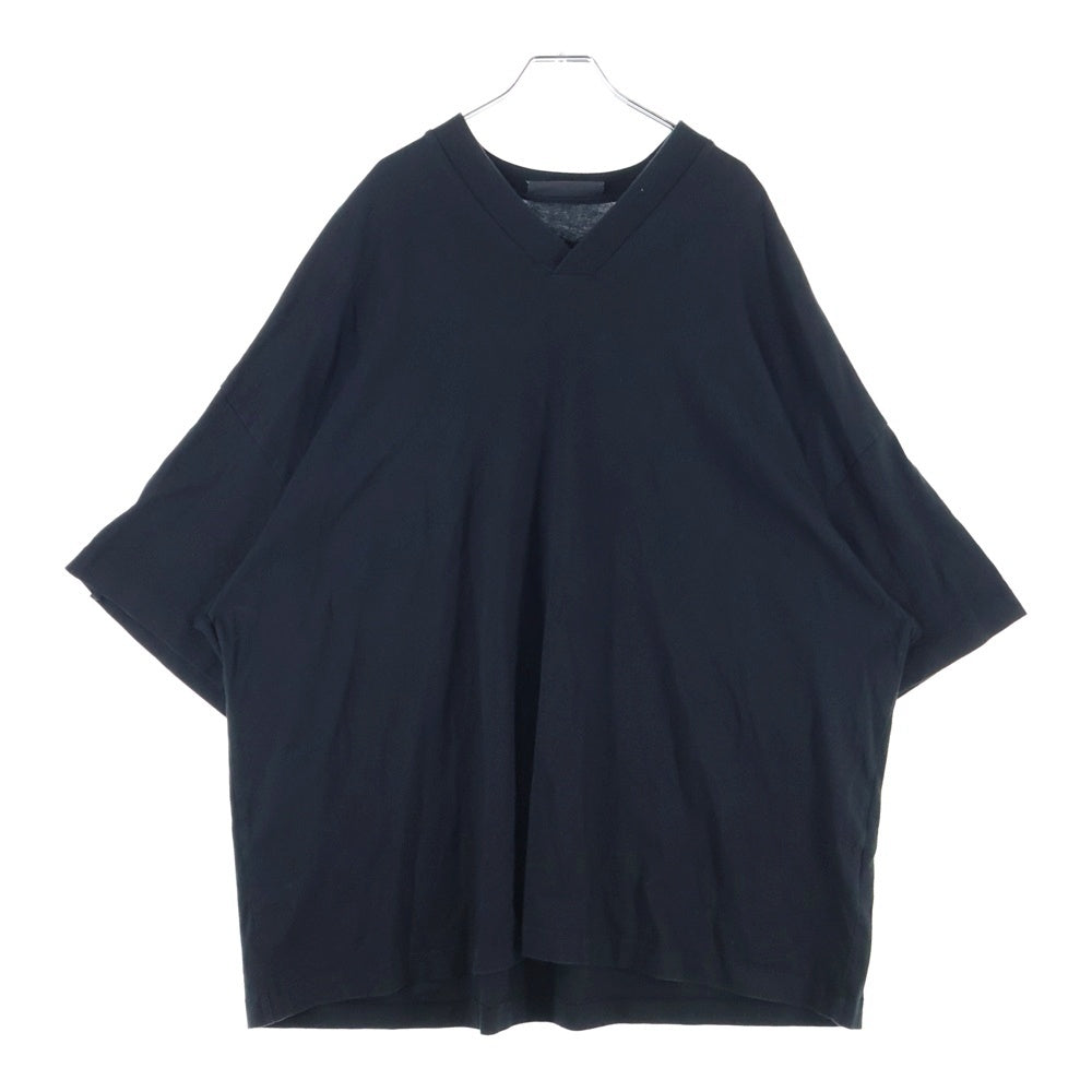 FEAR OF GOD ESSENTIALS(フィアオブゴッド エッセンシャルズ) S/S T-SHIRT Vネック バックラバーロゴ 半袖Tシャツ ブラック