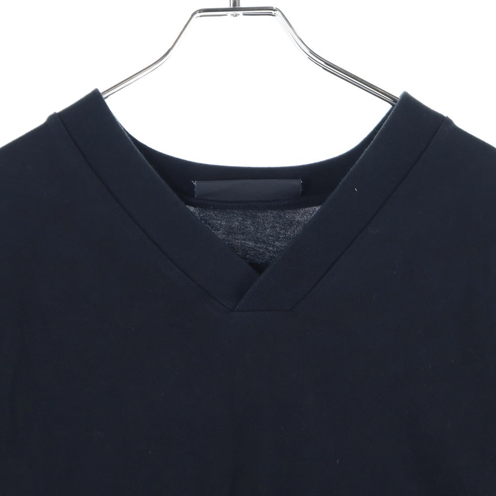 FEAR OF GOD ESSENTIALS(フィアオブゴッド エッセンシャルズ) S/S T-SHIRT Vネック バックラバーロゴ 半袖Tシャツ ブラック