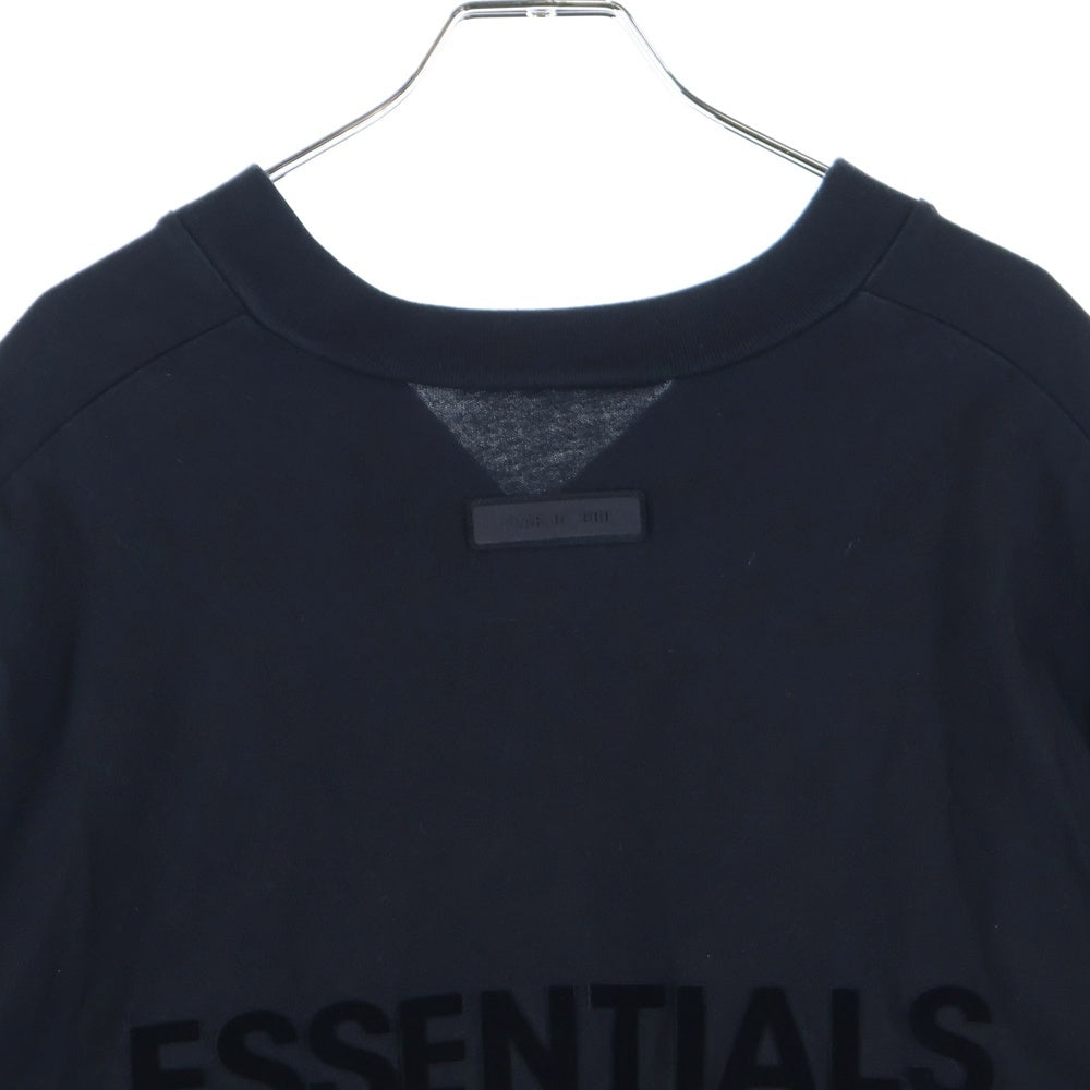 FEAR OF GOD ESSENTIALS(フィアオブゴッド エッセンシャルズ) S/S T-SHIRT Vネック バックラバーロゴ 半袖Tシャツ ブラック